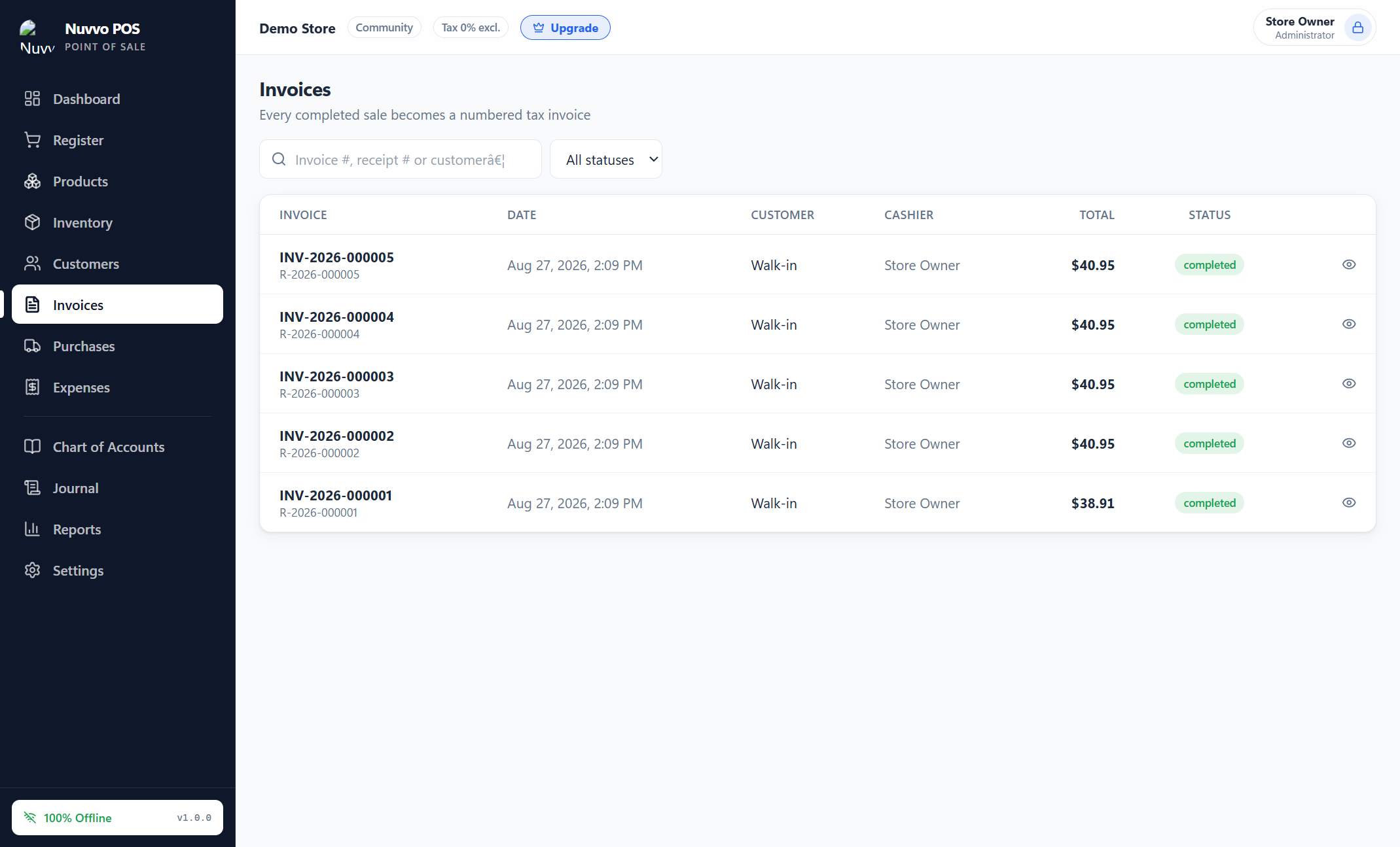Invoices